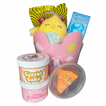 Load image into Gallery viewer, Easter Basket 2 Slimes Pink Basket (PREORDER)