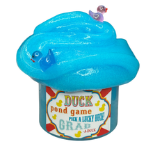 Load image into Gallery viewer, Duck Pond Game Clear Slime
