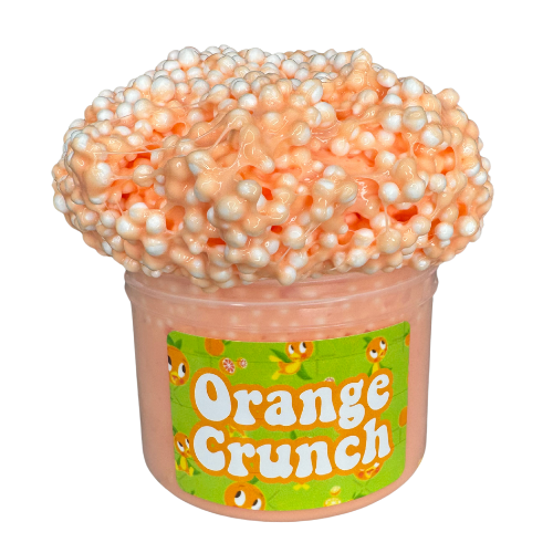 Orange Crunch Floam Slime
