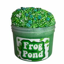 Load image into Gallery viewer, Frog Pond Clear Semi Floam Slime
