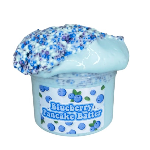 Blueberry Pancake Batter Thick and Glossy Slime