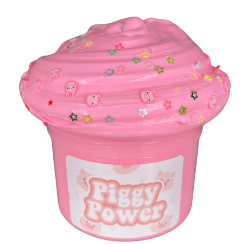 Piggy Power Clay Slime