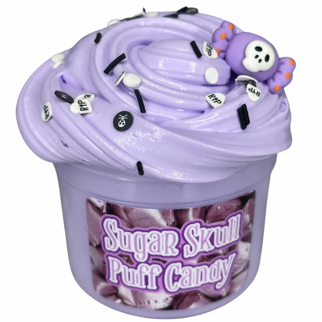 Sugar Skull Puff Candy Slime