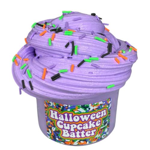 Halloween Cupcake Butter Slime