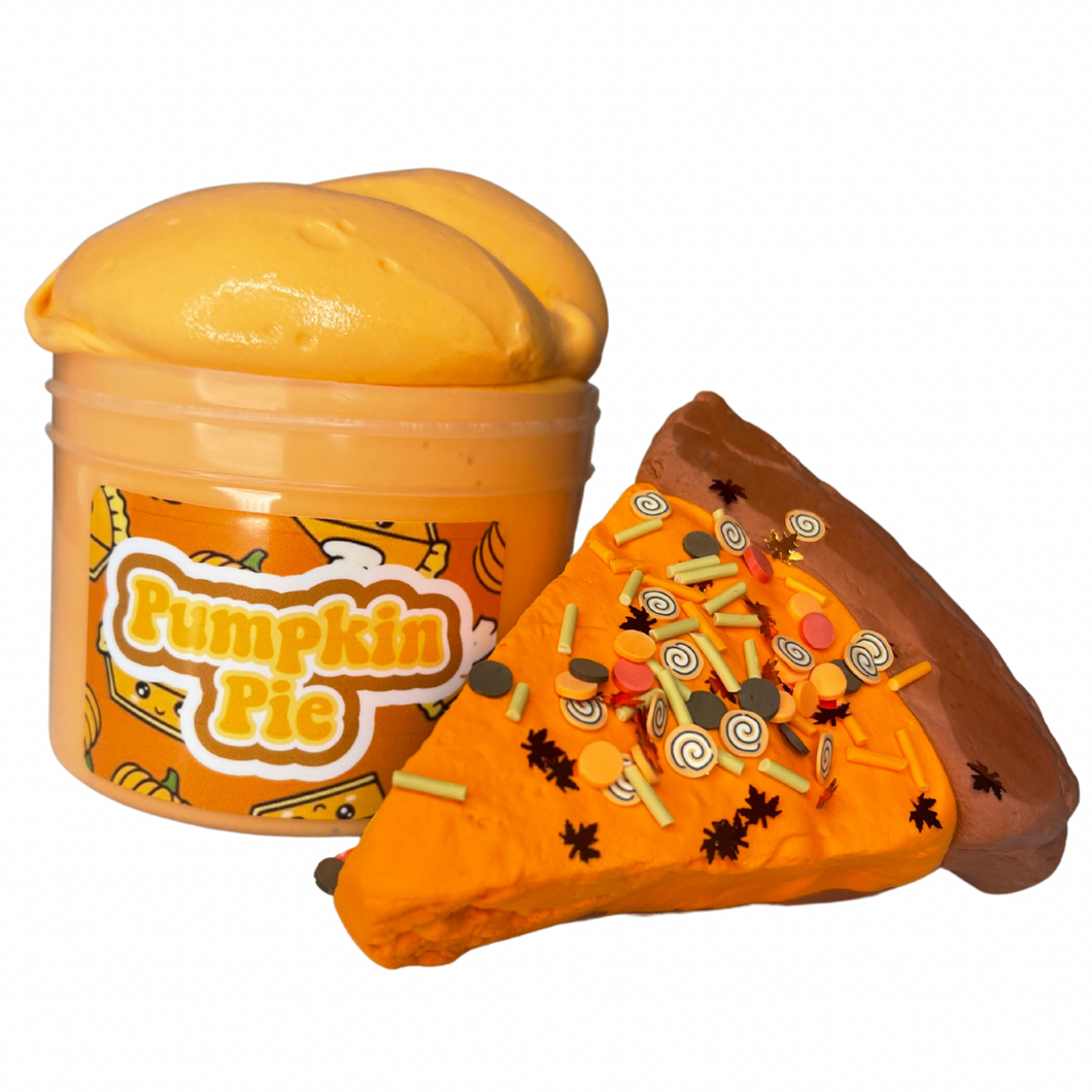 Pumpkin Pie DIY Slime