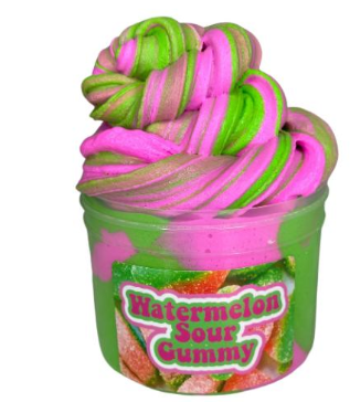 Watermelon Taffy Slime