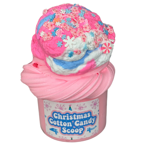 Cotton Candy Christmas Scoop