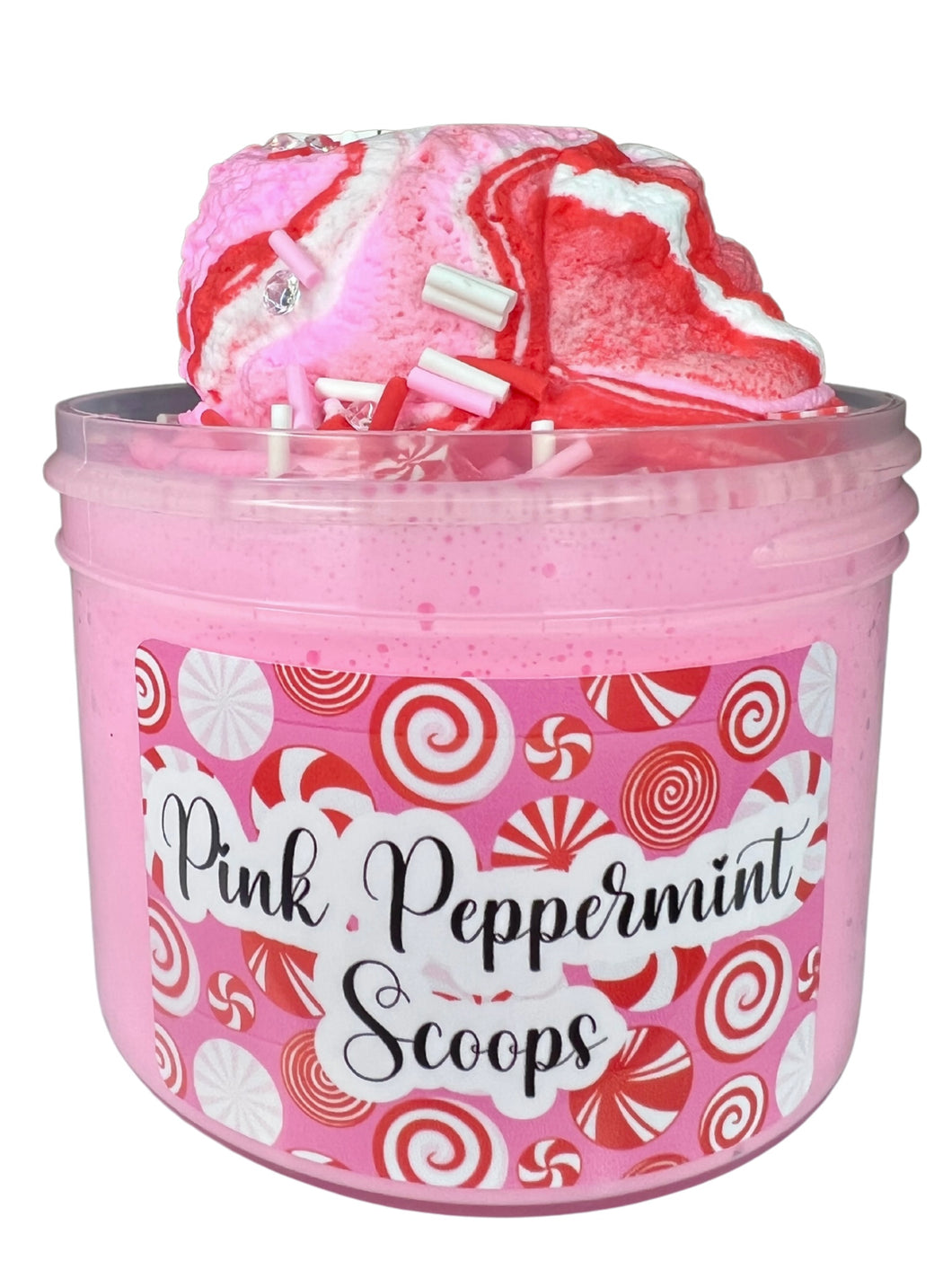 Pink Peppermint Ice Cream Scoop