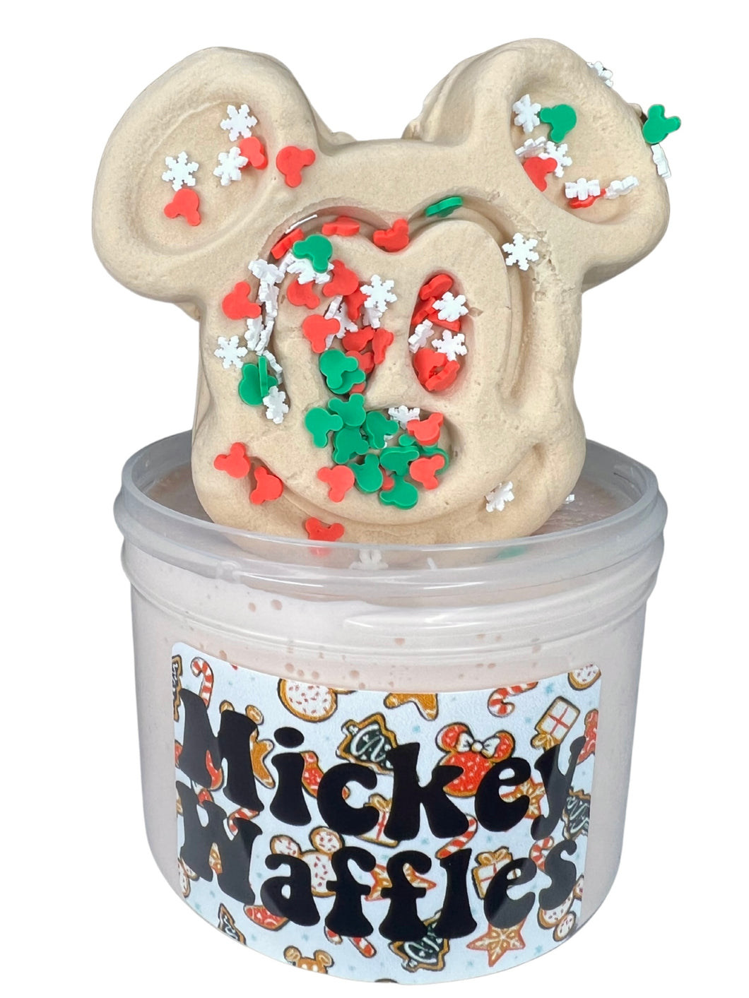 Mickey's Holiday Sprinkled Waffles